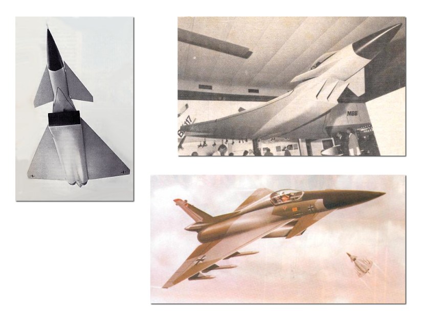 The TKF90 was a German fighter concept that fed informed the design of the Eurofighter Typhoon.