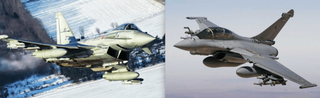 Eurofighter Typhoon versus Dassault Rafale: A 2020 comparison